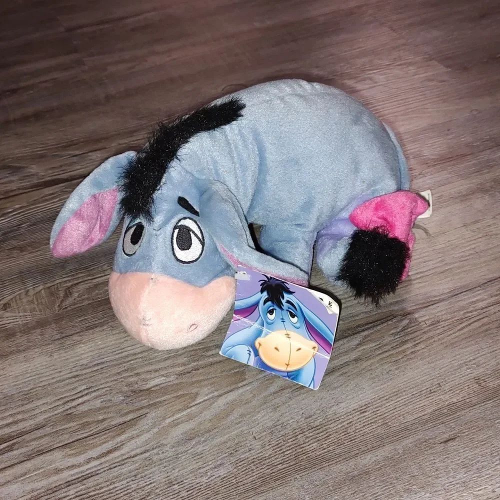 Eeyore Vintage Pooh and Friends 10" Eeyore Plush Stuff Animal NWT